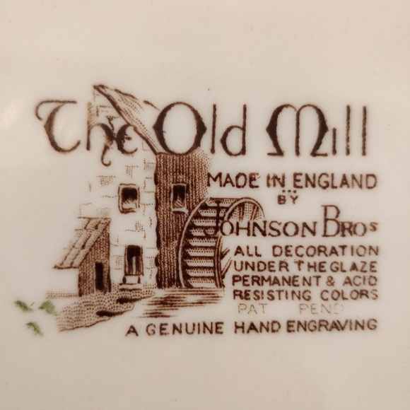 Piece set of “The Old Mill” China - Picture 8 of 11